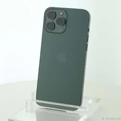 〔中古品〕 iPhone13 Pro Max 512GB アルパイングリーン MNCW3J／A SIMフリー【377】