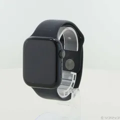 〔中古品〕 Apple Watch Series 8 GPS 45mm ミッドナイトアルミニウムケース ミッドナイトスポーツバンド【348】