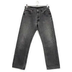 【中古品】Levi's リーバイス 501-0660 USA製 98年製 90S 653刻印 501XX 先染め BLACK DENIM PANTS ブラック デニム パンツ ズボン ボトムス 【157-251213-ya-06-izu】