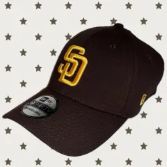 ニューエラ サンディエゴ・パドレス 39THIRTY ベースボールキャップ 帽子 ブラウン