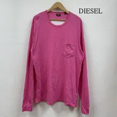 ディーゼル Tシャツ 長袖 ロンT カットソー タイダイ コットン 胸ポケット メンズ XL ISItems【USED】【古着】【中古】50119977