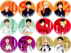 【中古】バッジ・ピンズ 全6種セット コンビ缶バッジセット 「Happyくじ ハイキュー!!」 J賞