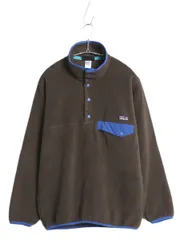 【お得なクーポン配布中!】 パタゴニア シンチラ スナップT メンズ XS 13年製 アウトドア プルオーバー フリース ジャケット ブルゾン ジャンパー ハイネック ツートン