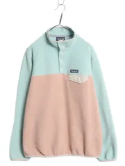 【お得なクーポン配布中!】 パタゴニア ライトウェイト シンチラ スナップT レディース L / 20年製 フリース プルオーバー ジャケット アウトドア ジャンパー ツートン