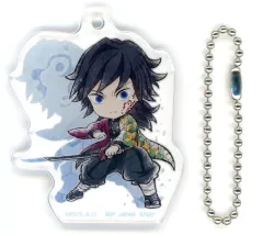 【中古】キーホルダー 冨岡義勇 きゅんキャラアクリルチャーム 「一番くじ 鬼滅の刃 ～雷の兄弟～」 F賞