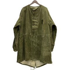 60s アメリカ軍 ガスプロテクティブコート 黒染め 後染め 米軍