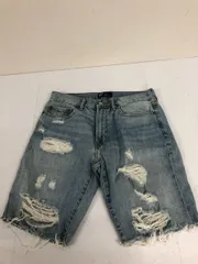 送料無料★GAP DENIM ギャップ★ダメージデニムパンツ デニムハーフパンツ デニムショートパンツ★メンズ　32 #70528sj95