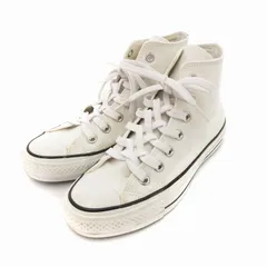 コンバース CONVERSE × PS Paul Smith オールスター100 ハイカット チャックテイラー スニーカー キャンバス 22.5cm 白 /JS