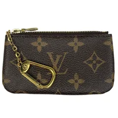 【在庫一掃】 ルイ・ヴィトン Louis Vuitton ポシェット クレ 鍵入れ キーリング コインパース コインケース モノグラム ブラウン M62650 レディース 【中古】