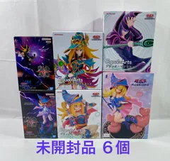 A2274・遊戯王 未開封品 フィギュア 6個 まとめ ※箱スレキズあり