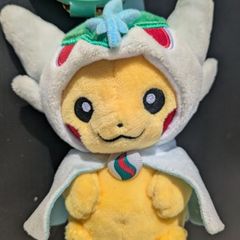 ルギアポンチョのピカチュウ ぬいぐるみキーホルダー #ルギア