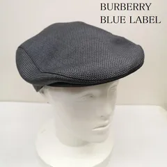 バーバリー・ブルーレーベル キャスケット ハンチング ロゴ メンズ - ISItems【USED】【古着】【中古】50148898
