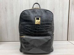 美品✨ SWANY スワニー キャリー クロコ型押し 黒 4輪 Lサイズ 21L