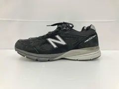 New Balance ニューバランス U990BL4 USA製 スニーカー 28.5 ブラック 通年