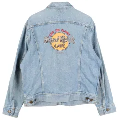 リー X ハードロックカフェ デニム ジャケット M / k1604