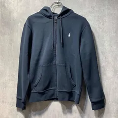 POLO RALPH LAUREN double knit full zip hoodie sizeM ダブルニットフルジップフーディー パーカー ポロラルフローレン