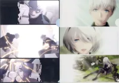 【中古】クリアファイル 9S＆A2/2B＆9S＆A2 A4クリアファイルセット 「一番くじ NieR：Automata Ver1.1a -人類に栄光あれ-」 H賞