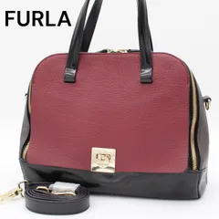 【美品】FURLA DIVINA ハンドバッグ 2way ショルダーバッグ