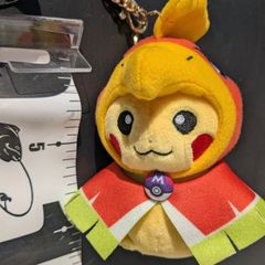 ルギアポンチョのピカチュウ ぬいぐるみキーホルダー #ルギア
