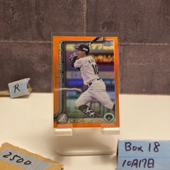topps chrome npb 近藤健介　redパラレルジャージナンバー 2025 Topps Chrome NPB 近藤健介 Kensuke Kondoh 25/25 福岡