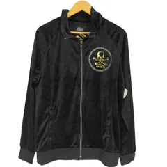 ロエン Roen スカルデザイン ベロア トラックジャケット Y2K メンズ JPN：XL のサムネイル