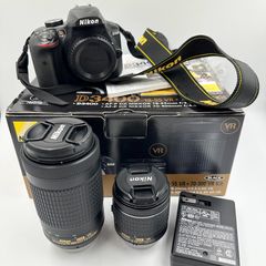 Nikon ニコン D3400 レンズキット　一眼レフ　カメラ