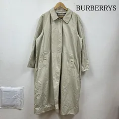 バーバリーズ ヴィンテージ ステンカラーコート ジャケット 裏地ノバチェック ロング丈 メンズ 表記無し ISItems【USED】【古着】【中古】50123359