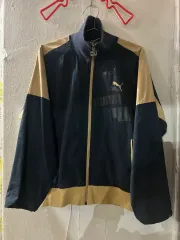 プーマ ネイビ—/ベージュ トラック ジャケット