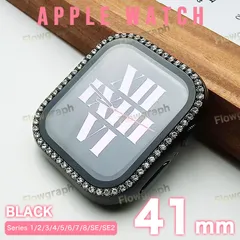 apple watch カバー アップルウォッチ カバー K-01-1F-K 黒 41mm