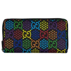 GUCCI✨グッチジッピーウォレット ラウンドジップ シマ GG柄 GUCCI✨グッチジッピーウォレット ラウンドジップ シマ GG柄