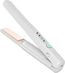 コードレスヘアアイロン 2WAY カール＆ストレートス ヘアアイロン 18mm プロ仕様200℃ TYPE-C充電 140℃～200℃ 4段階温度調整 安 NABI_663