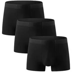 サイズ: 2XL 3枚セット ボクサーパンツ メンズ 下着 3枚セット 高通気性 超ストレッチ ローライズ 前閉じ 3D立体成 1414_401