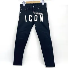 DSQUARED2 ディースクエアード Skinny Dan Jean スキニージーンズ ボタンフライ S79LA0003 S39781 サイズ42 ※中古