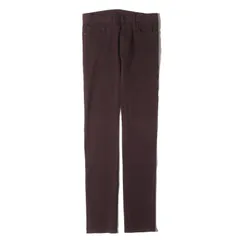 Dior HOMME ディオールオム パンツ バーガンディー サイズ:29 | 08SS エディ期 ストレッチツイル スキニーパンツ | ボトムス ズボン | 日本製【メンズ】【中古】のサムネイル