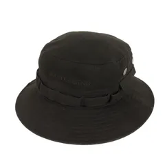 【美品】NEW ERA ニューエラ ハット ブラック 黒 サイズ:M/L | mastermind JAPAN コットンダック ジャングルハット | ブランド コラボ アイテム モデル 帽子【メンズ】【中古】