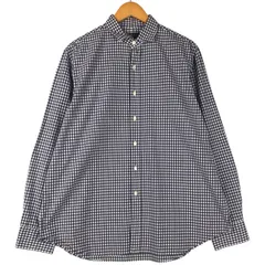 古着 ラルフローレン Ralph Lauren POLO RALPH LAUREN ワイドカラー ギンガムチェック 長袖 コットンチェックシャツ/eaa599093