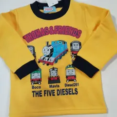 300 100cm トーマス　裏起毛トレーナー　未使用品