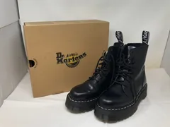 ◆ドクターマーチン　レザーブーツ　8ホールブーツ　JADON WS AW006　黒　UK6　中古◆19618★