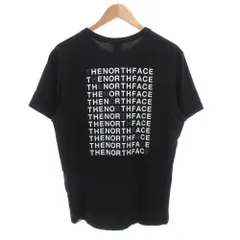 ザノースフェイス THE NORTH FACE Tシャツ 半袖 クルーネック ロゴプリント L 黒 ブラック /GV