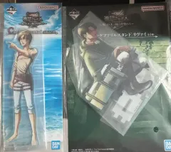 進撃の巨人 ) 一番くじ アクリルスタンド リヴァイ エレン まとめ