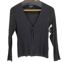 ランバン LANVIN ライカ期 シルク100% ニットカーディガン レディース  38のサムネイル