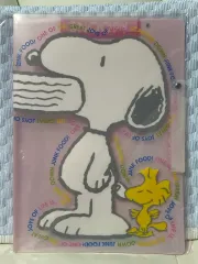 レトロ文具 2009年 SNOOPY クリップ ファイル ビンテージ文具