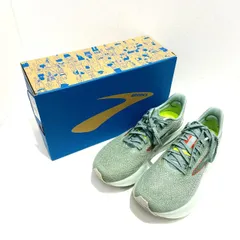 ★BROOKS Hyperion Elite 3 ブルックス ハイペリオンエリート 26.5cm 1000421D492 スニーカー グリーン系 箱付 中古★006675のサムネイル