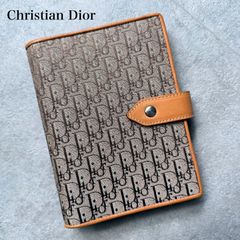 極美品 Christian Dior クリスチャンディオール 手帳カバー アジャンダ