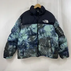 ザノースフェイス NJ1DN91C M PRINTED 11996 Retro Nuptse Jacket ICE-BLUE US L / ASIA XL メンズ - ISItems【USED】【古着】【中古】50112515