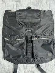 Porter 吉田ポーター タンカー ジッパーバックパック リュックサック ブラック