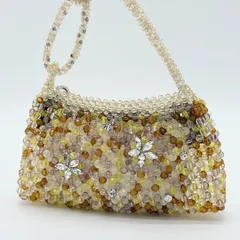 【美品】ANTEPRIMA ビーズバッグ ポーチ ミニバッグ ハンドバッグ