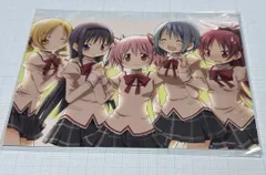 まどかマギカ 蒼樹うめ ポストカード まどか ほむら マミ 杏子 さやか