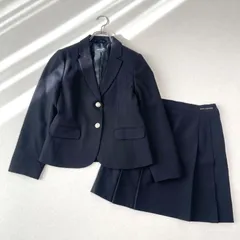 pom ponette junior ポンポネットジュニア 150cm フォーマルスーツ テーラードジャケット スカート セットアップ 入学式 卒業式 学校訪問 受験 ナルミヤインターナショナル