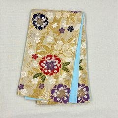 新品未使用 紅型調半幅帯 リバーシブル 日本製 ポリエステル 13,200円